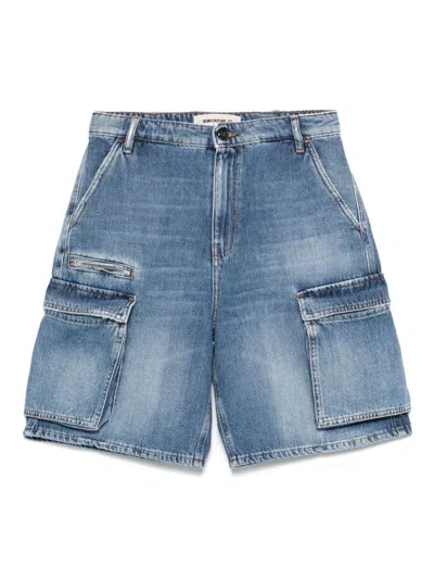 SEMICOUTURE SEMICOUTURE GEMA DENIM SHORTS
