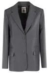 Semicouture Semi Couture Isabella Jacket In Gray