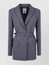 Semicouture Gianna Jacket In Blue