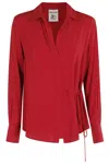 Semicouture Semi Couture Gustave Shirt In Red