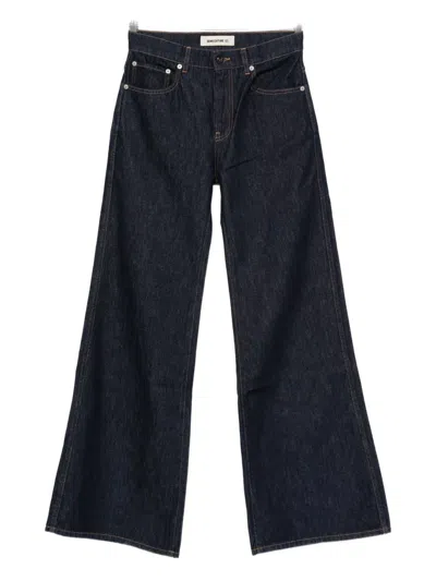 Semicouture Jeans Blacks And Greys In Blue