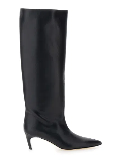 Semicouture High Boots In Black