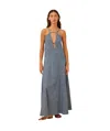 Semicouture Hollowed-out Dress In Gray