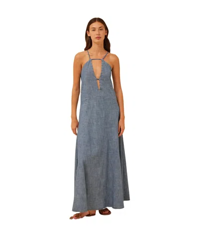Semicouture Hollowed-out Dress In Gray