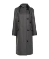 Semicouture Vincent Coat In Black