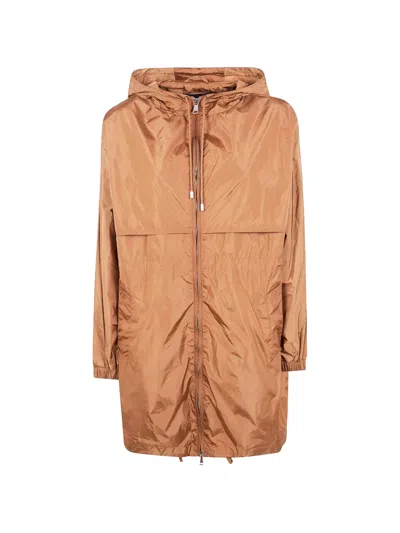 SEMICOUTURE HOODED PARKA COAT