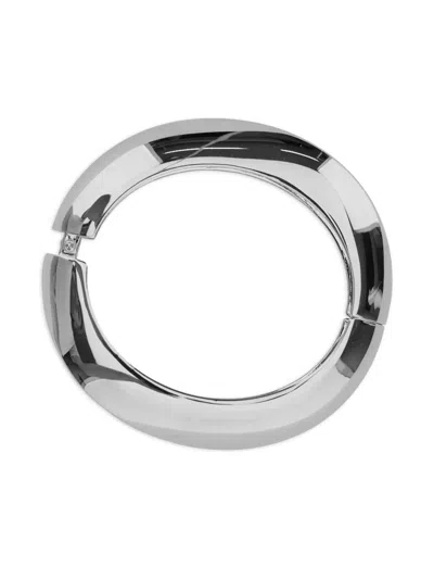 SEMICOUTURE HOOK-FASTENING CHUNKY-DESIGN BRACELET