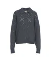 Semicouture Idurre' Cardigan In Gray