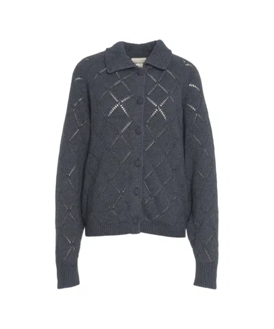 Semicouture Idurre' Cardigan In Gray