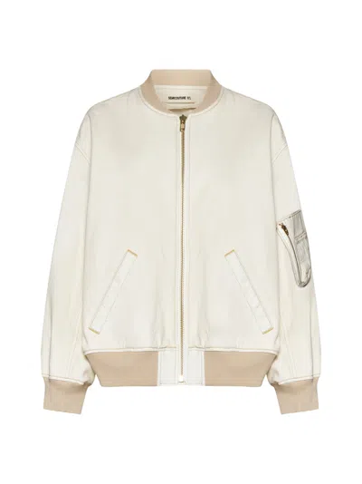 Semicouture Jacket In Bleach White