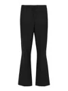 Semicouture Slim-leg Cropped Trousers In Grey