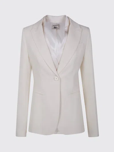 SEMICOUTURE JACKET SEMICOUTURE WOMAN COLOR WHITE,H76707001