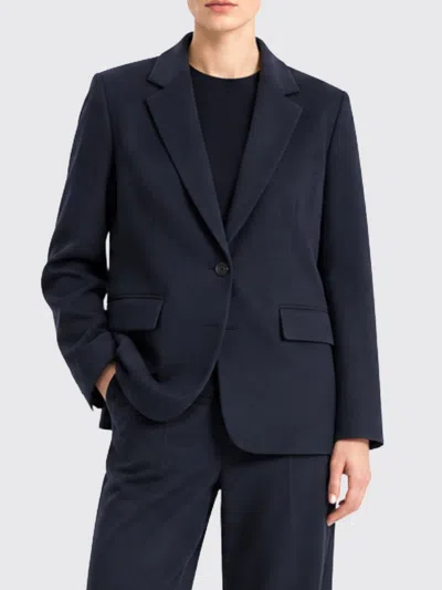 Semicouture Jacket Woman Color Blue
