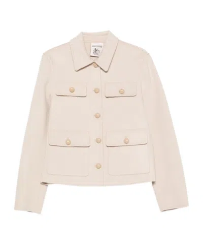Semicouture Jackets In Neutral