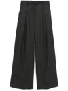 Semicouture Grey Jacob Trousers In Black