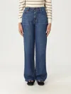 Semicouture Jeans  Woman Color Denim In Blue
