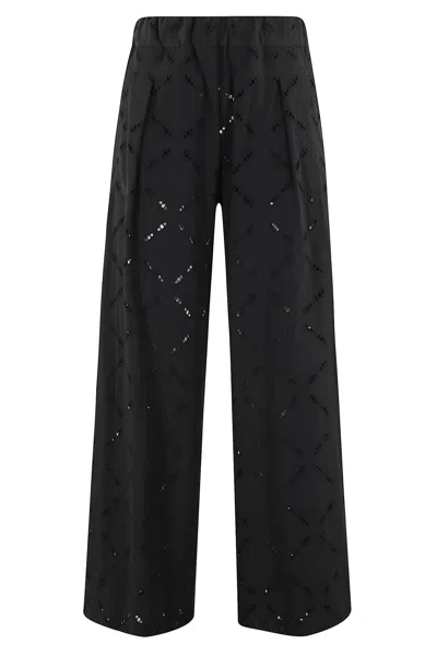 Semicouture Semi Couture Jhonny Pants In Nero