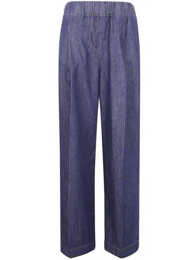 SEMICOUTURE SEMICOUTURE "JIMMY" TROUSERS CLOTHING