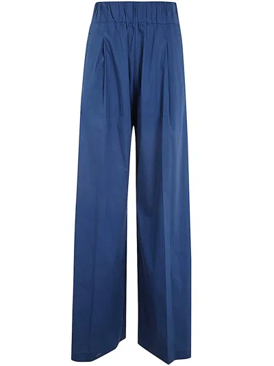 Semicouture Jonny Trouser Clothing In Blue