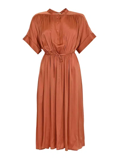 Semicouture Joséfina Dress In Orange