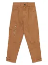 Semicouture Julya Trousers In Brown
