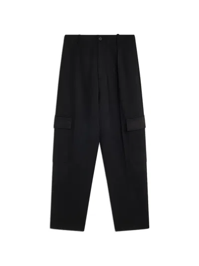 Semicouture Justina Pocket-detail Trousers In Black