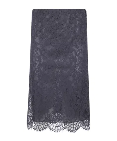 SEMICOUTURE LACE SKIRT