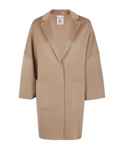 SEMICOUTURE LAPEL COAT
