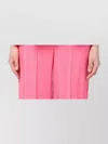 Semicouture Lightweight Viscose Sleeveless Top In Pink