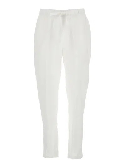 SEMICOUTURE SEMI COUTURE ELASTIC WAIST DRAWSTRING PANTS