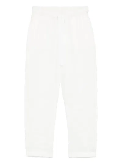 SEMICOUTURE LINEN TROUSERS