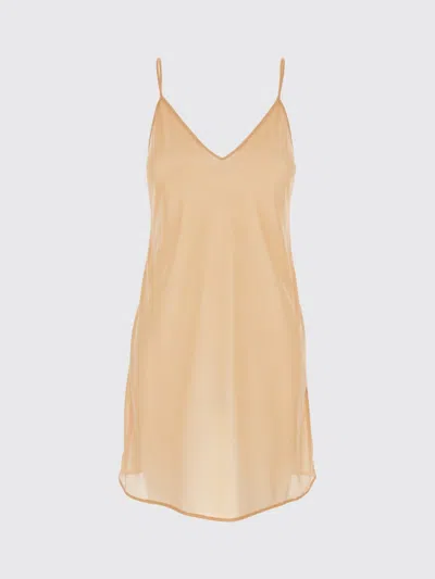 Semicouture Dress Woman In Neutral