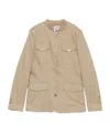 Semicouture Long Sleeve Casual Jacket In Neutral