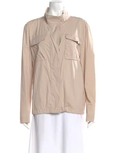 Pre-owned Semicouture Long Sleeve Top In Neutral
