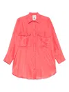 Semicouture Angelica Cotton And Silk Shirt