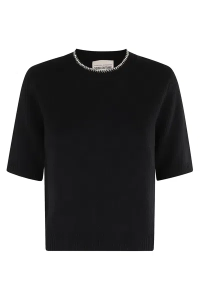 SEMICOUTURE MAGLIA LEYA