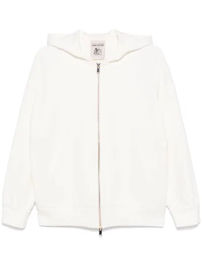 Semicouture Marika Hoodie In White