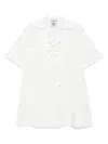 Semicouture Marisa Linen Blend Mini Dress