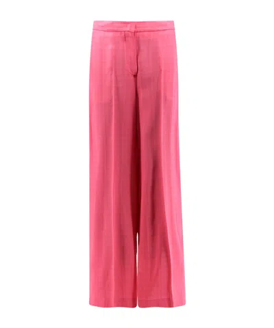 Semicouture Marlee Trousers In Red