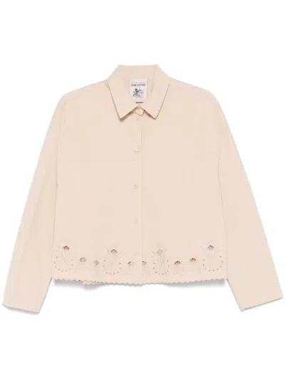 Semicouture Mavis Shirt In Nude