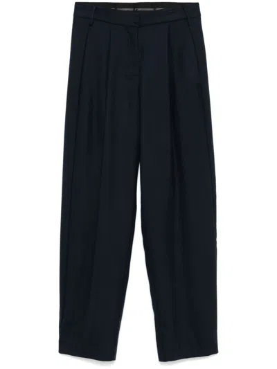 Semicouture Melba Trousers In Blue