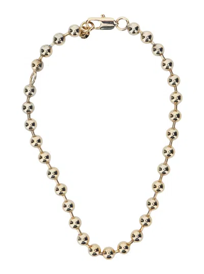 Semicouture Metallic Brass Necklace