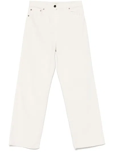 Semicouture Milly Trousers In Beige