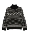 Semicouture Mirko Turtleneck Sweater In Black