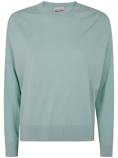 Semicouture Mylene Jumper Clothing In Blue
