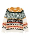 Semicouture Ottavio Wool Blend Jumper In Multi