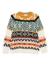 Semicouture Ottavio Wool Blend Jumper In Multi