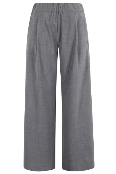 Semicouture Pantalone Jhonny In Blue