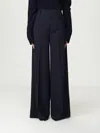 Semicouture Pants  Woman Color Blue In Blue