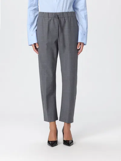 Semicouture Pants  Woman Color Grey In Gray